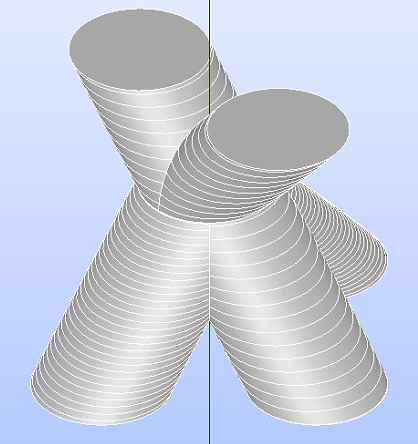 Geometry generated with Salome