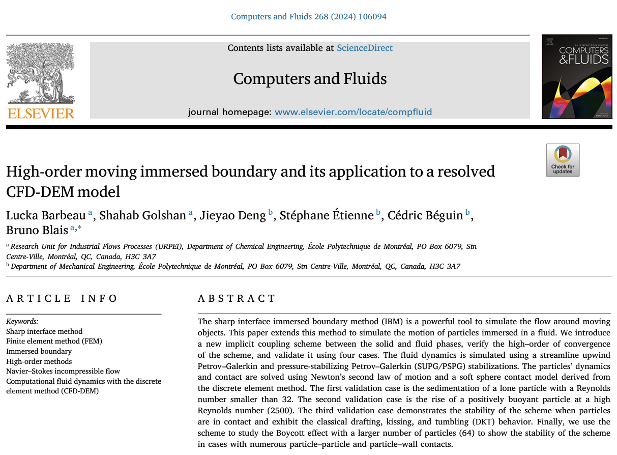 High-order moving immersed boundary and its application to a resolved CFD-DEM model